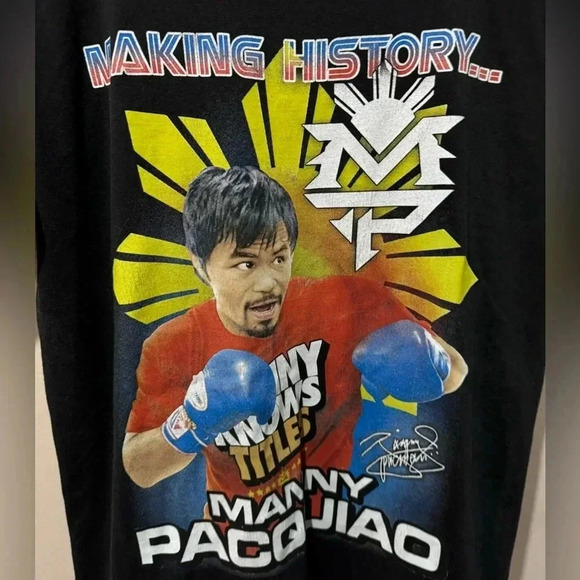 Manny Pacquiao Team Pacquiao T-Shirt - Picture 3 of 6